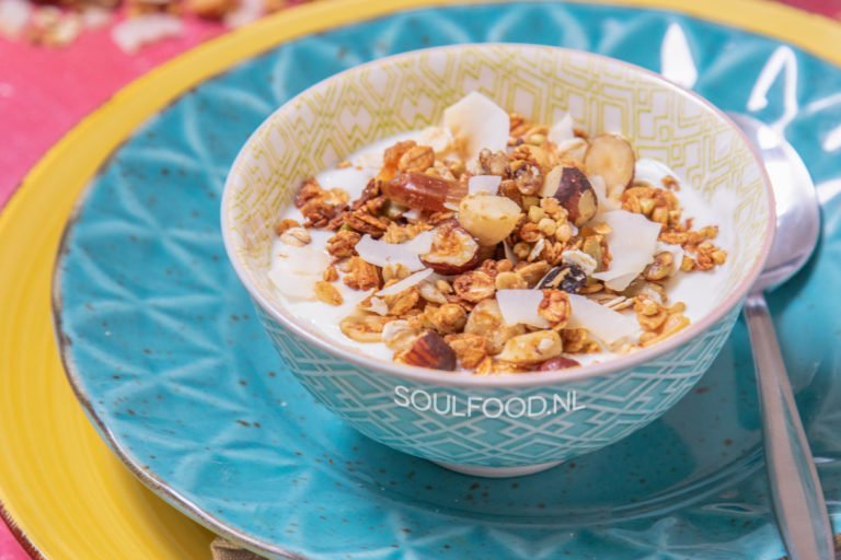 glutenvrije gluten free granola recept recipe
