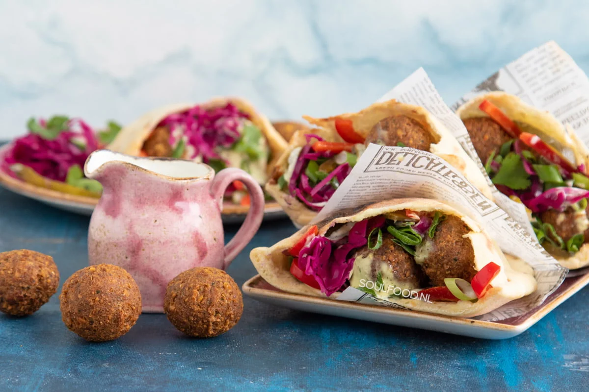 recipe homemade pita pita bread falafel soul food