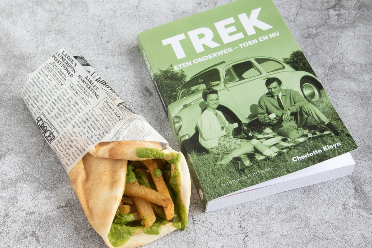Pull food on the road then and now Charlotte Kleyn flat bread recipe