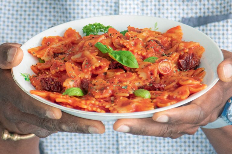 vegan paprika pasta roomsaus snelle recepten snel reecpt