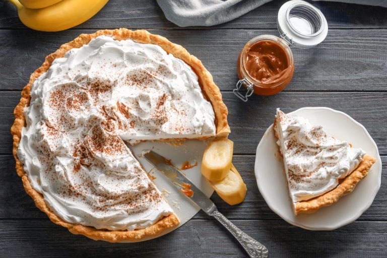 Banoffee pie recept bananentaart karamel banaan recepten