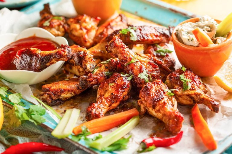 hot wings kippenvleugels recept KFC zelf maken