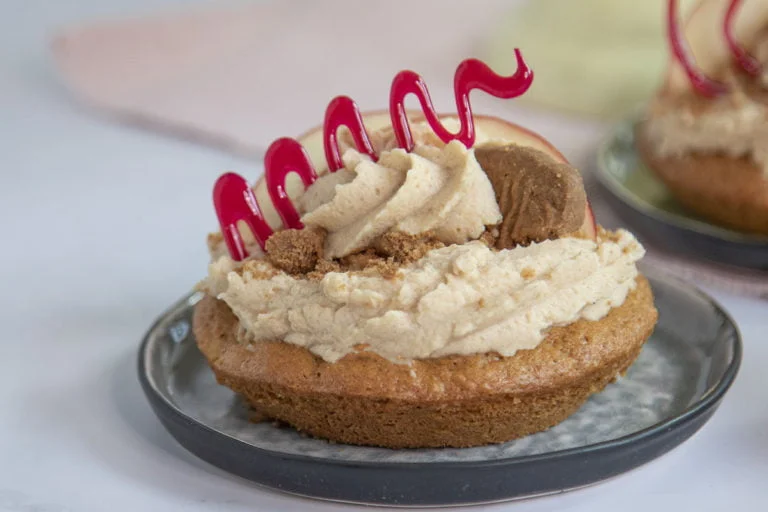 apple speculaas cakes Sinterklaas recipe cupcakes