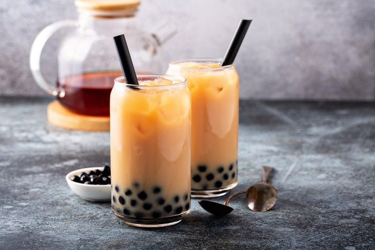 bubble tea zelf maken milk boba recept