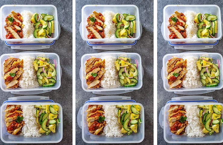 Caribbean meal prep
