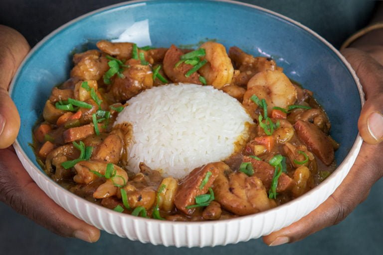 Gumbo new Orleans Louisiana soul food recept jurino