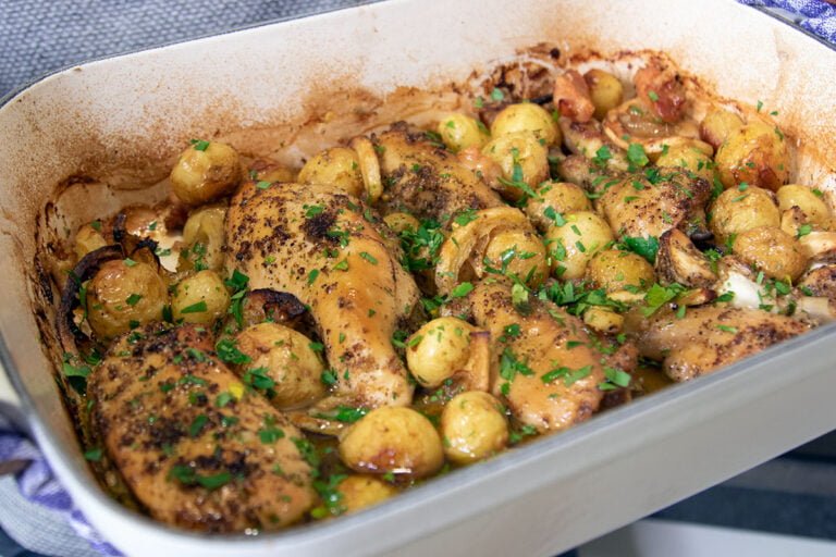 kip uit de oven met zelfgemaakte lemon pepper recept