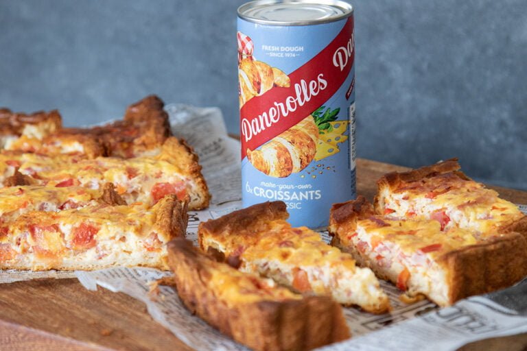 italiaanse quiche met ham, kaas en tomaat recept soulfood