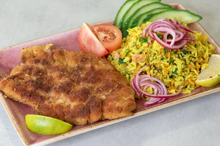 crispy kalkoenschnitzel schnitzel recept