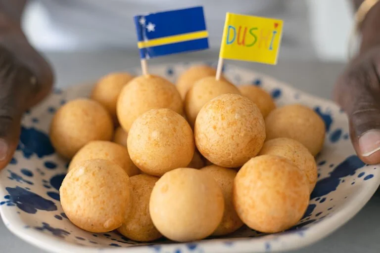 Antillean cheese balls recipe from the Super Dushi Chef Jurino