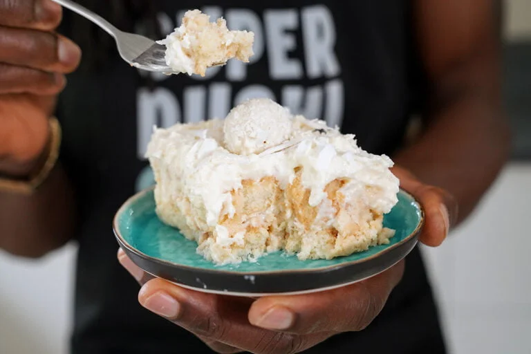 Caribbean coconut tiramisu
