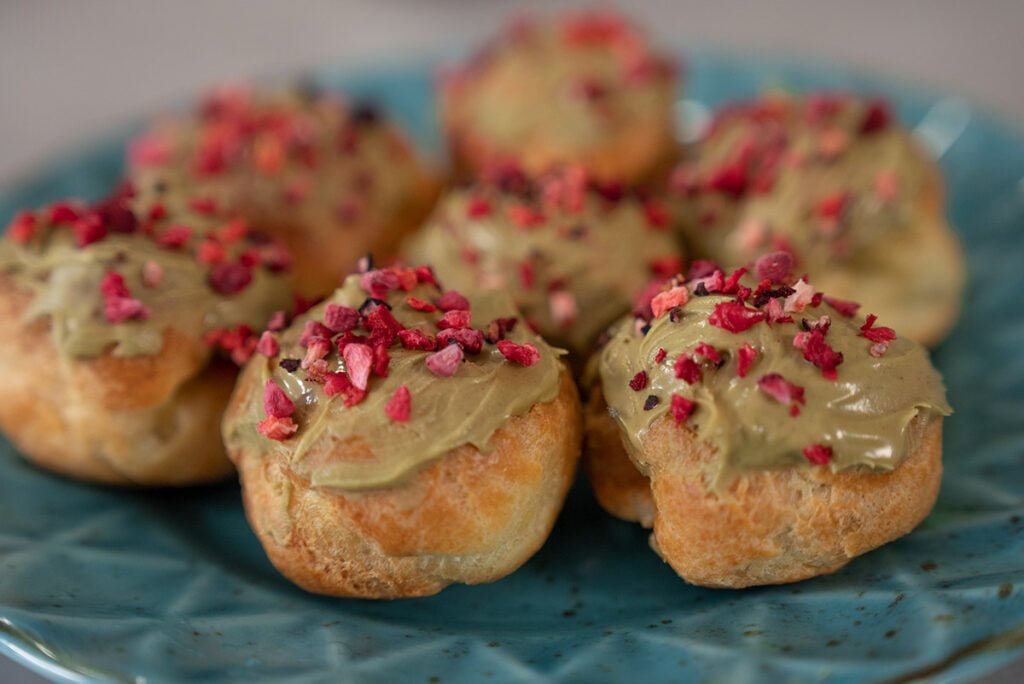 soesjes met pistachevulling