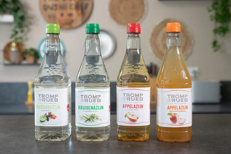 azijn appelazijn natuurazijn van tromp&rueb. kruidenazijn